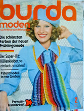 altes Burda Modeheft Ausgabe 2