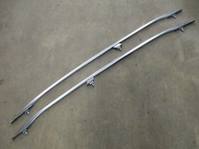 Dachreling Dachträger Audi A4 B6 B7 8E Avant ORIGINAL Reling paar silber