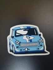 Retro Ostauto Racing Sticker