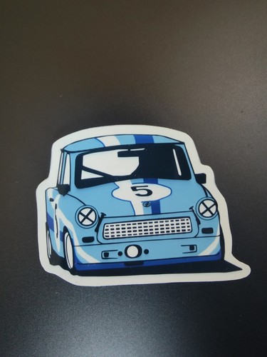 Retro ostauto racing sticker - ostauto,