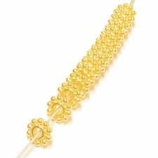 Metallperlen Spacer Blumen 6