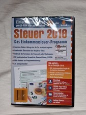Steuer 2018 / CD-ROM von Aldi / Einkommensteuer-Programm Neu/OVP