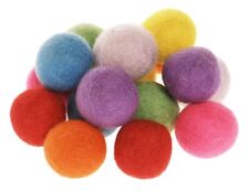 Filzkugeln 1cm 2cm 3cm wählbar Basteln Dekorieren Deko Filz Kugel