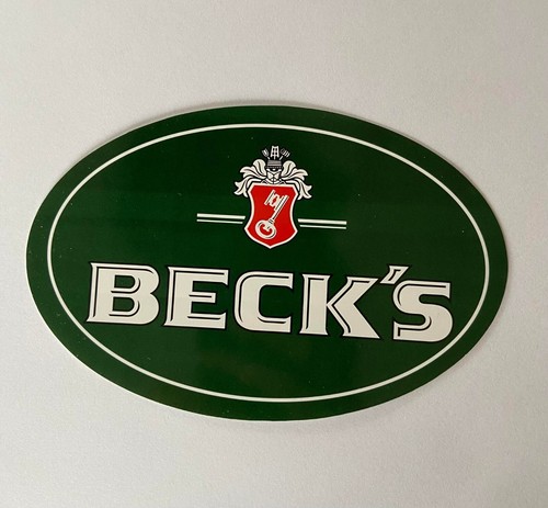 Beck pilsner 5x9 5cm - beck´s, 14,5x9,5cm
