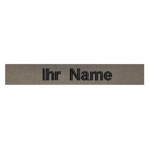 Namensschild mit klett - namensschild,
