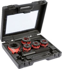 Rohrgewindeschneider Set 5-tlg Gewindeschneidkluppen Wasserrohr Gewindeschneider