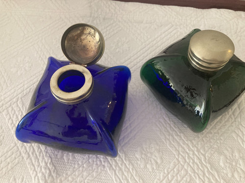 Dekorative glas tintenfässer - dekorative, glas-