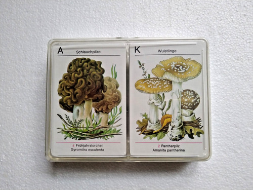 Quartett ddr pilze kennen - ddr,