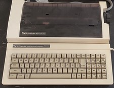 Schneider PCW 8256 Amstrad Joyce Computer  PC Drucker Tastatur Zubehör Vintage