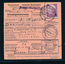 114125 auslandspostanweisung - 114125),