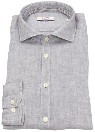 Pure hemd slim - slim, casual