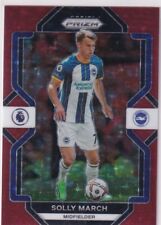 Panini Prizm 2022-23 Premier League Soccer No. 298 Solly March Red Stars 7/15