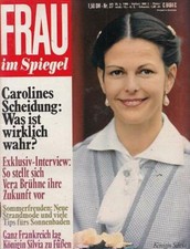 Frau im Spiegel Silvia von