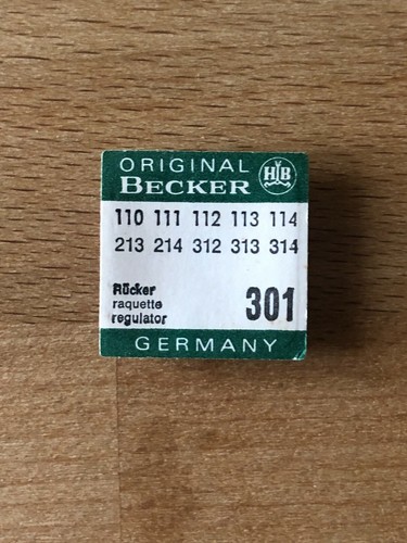Becker regler rucher - regler,