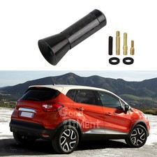 3,5 cm Auto Antenne Kurzstab Dachantenne Carbon-Optik AM/FM für Renault Captur
