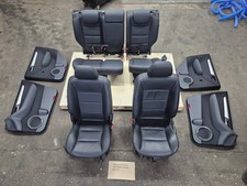 Ledersitze Sitze schwarz Türverkleidungen Mercedes B Kl. 245 5 Türer 42746 Km