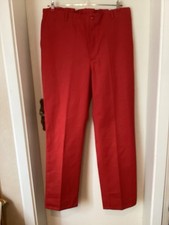 DED Arbeitshose Hose Workwear HERREN 56 rot neu