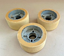 3 Stück Vorschubrolle Vorschubrollen 120x60x35 mm Holzher Haffner Wegoma