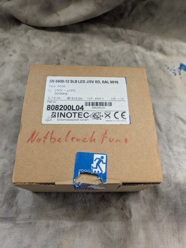 Notbeleuchtung spot inotec - notbeleuchtung,