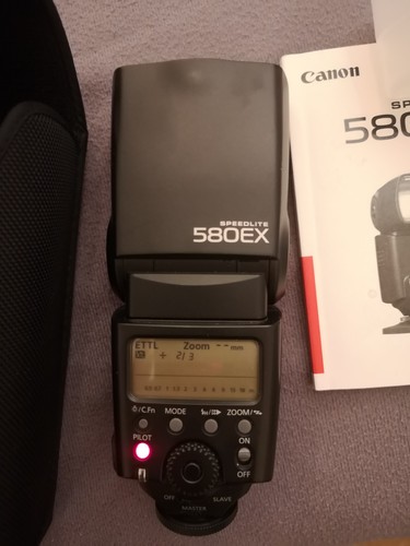 Canon speedlite 580ex - speedlite,