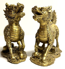 Feng Shui Drachenpaar Antik