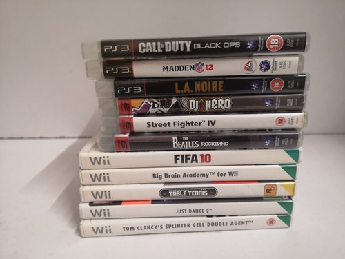 11x ps3 wii spiele - 11x,