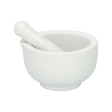 INDA-Exclusiv Mörser mit Stößel Steinmörser Küchenmörser Handmörser Porzellan