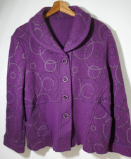 ❤️LILA WOLLJACKE WOLL
