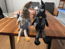 2  x Weihnachtswichtel mit Tasse