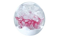 Traumkugel 67 weiße Skulptur