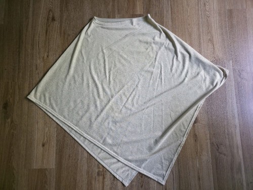 Damen poncho gold creme - damen,