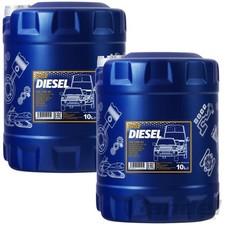 2x10 LITER 15W-40 MANNOL