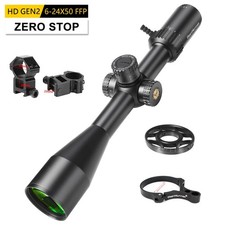 WestHunter HD Gen2 6-24x50 FFP ZS Gewehr Zielfernrohr 1/10MIL 30MM Tube Optics