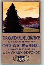 13258514 - La Chaux-de-Fonds Tir Cantonal Neuchatelois Concours Intern. de