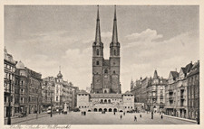 AK Halle Saale, Hallmarkt ca