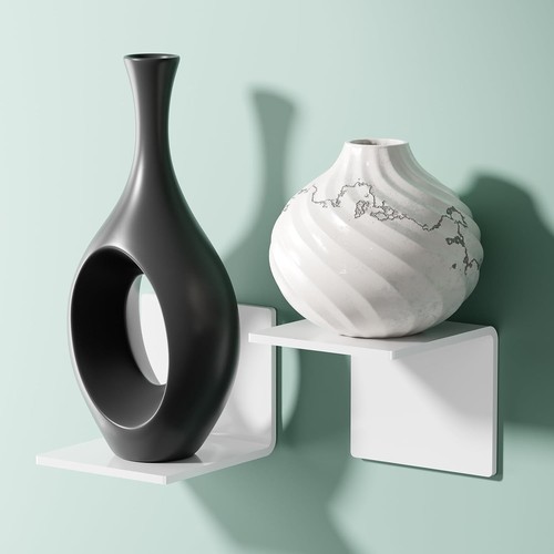 Wandregal klein 2er set regal - wandregal,