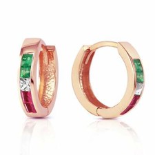 1,28 Karat 14K Massiv Rotgold