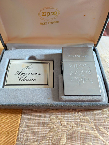 Zippo 1932 replica feuerzeug - zippo,