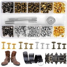 180 Set Doppelkappe Hohlnieten