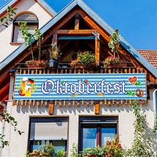 2024 Oktoberfest Banner Deko Oktoberfest Outdoor Party Dekoration Bayrisch DE