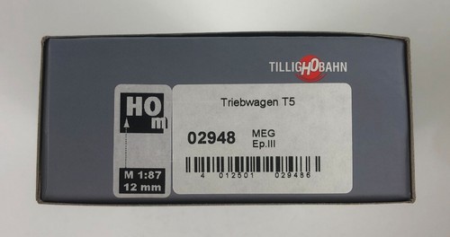 Tillig 02948 triebwagen t5 - tillig, h0