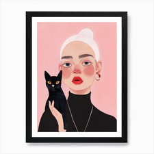 Illustration eines Mädchens