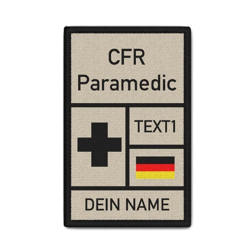 Patch cfr paramedic community - cfr,