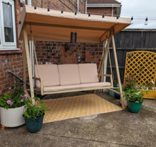 Metal Swing Chair Large 3