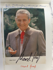 Maxl Graf  Autogramm  /