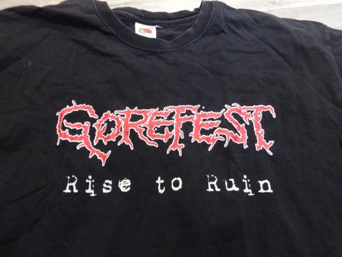 Gorefest vintage shirt death - vintage,