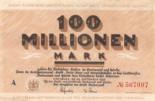 863988) Notgeldschein 100