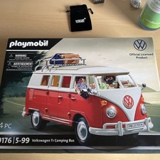 Original Playmobil 70176 Bulli VW T1 Camper rot weiß klassik Bus 7E9087511A