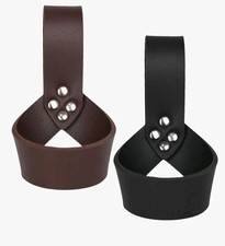 2 St Leder, Piratengürtel, Schwertgürtel,.. Geeignet Für Fasching,  Kostümparty