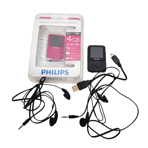 Lot philips gogear vibe 4gb - gogear,